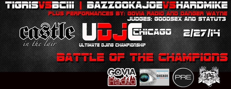 ULTIMATE DJING CHAMPIONSHIP @ CASTLE CHICAGO - PURESOUL TAKEOVER - 02/27/2014